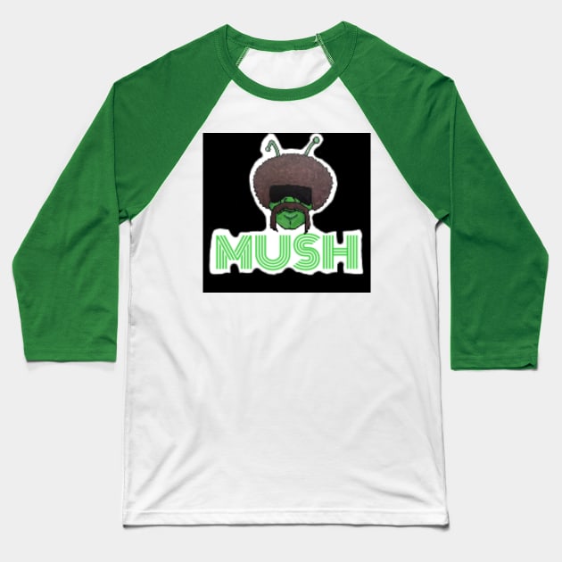 Alien Disco Baseball T-Shirt by MUSH